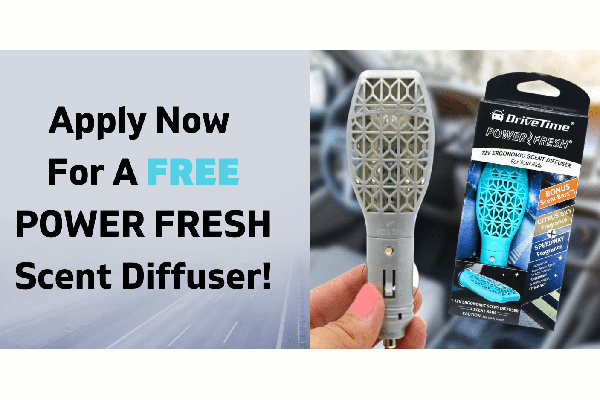 Free DriveTime Air Freshener