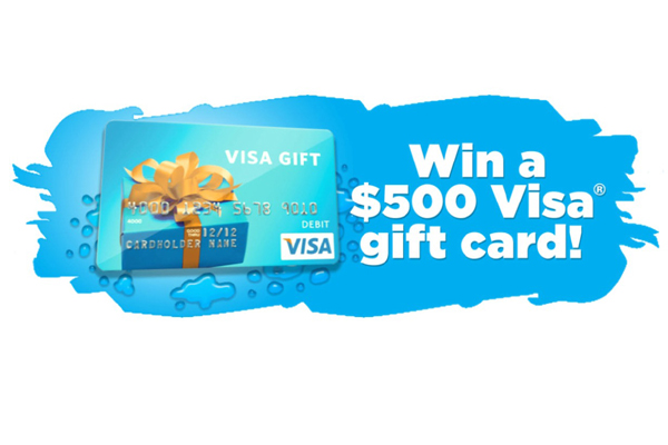 Win a $500 Visa Gift Card