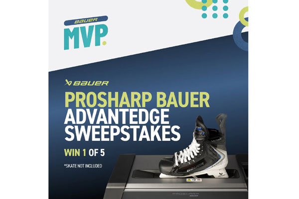 Win a BAUER Skate Sharpening Machine