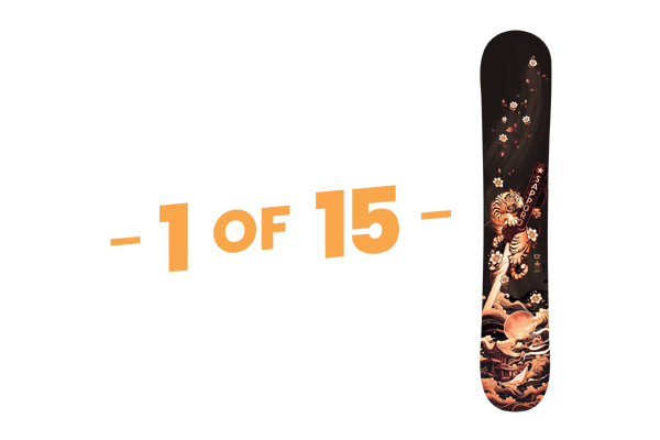 Win 1 of 15 Prior Snowboards