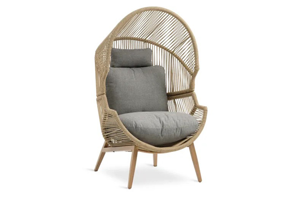 Win a HALVREBENE Polyrattan Highback Nest Chair