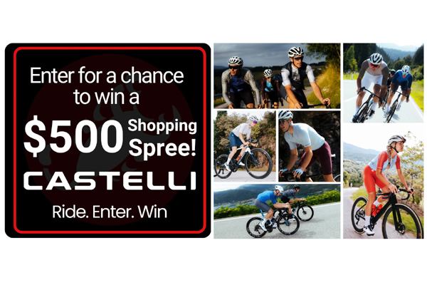 Win a Castelli $500 Shopping Spree